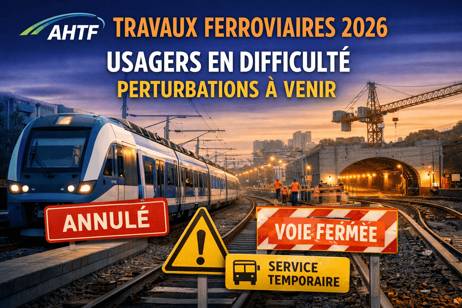 “Travaux ferroviaires 2026 en PACA – perturbations et impact sur les usagers”