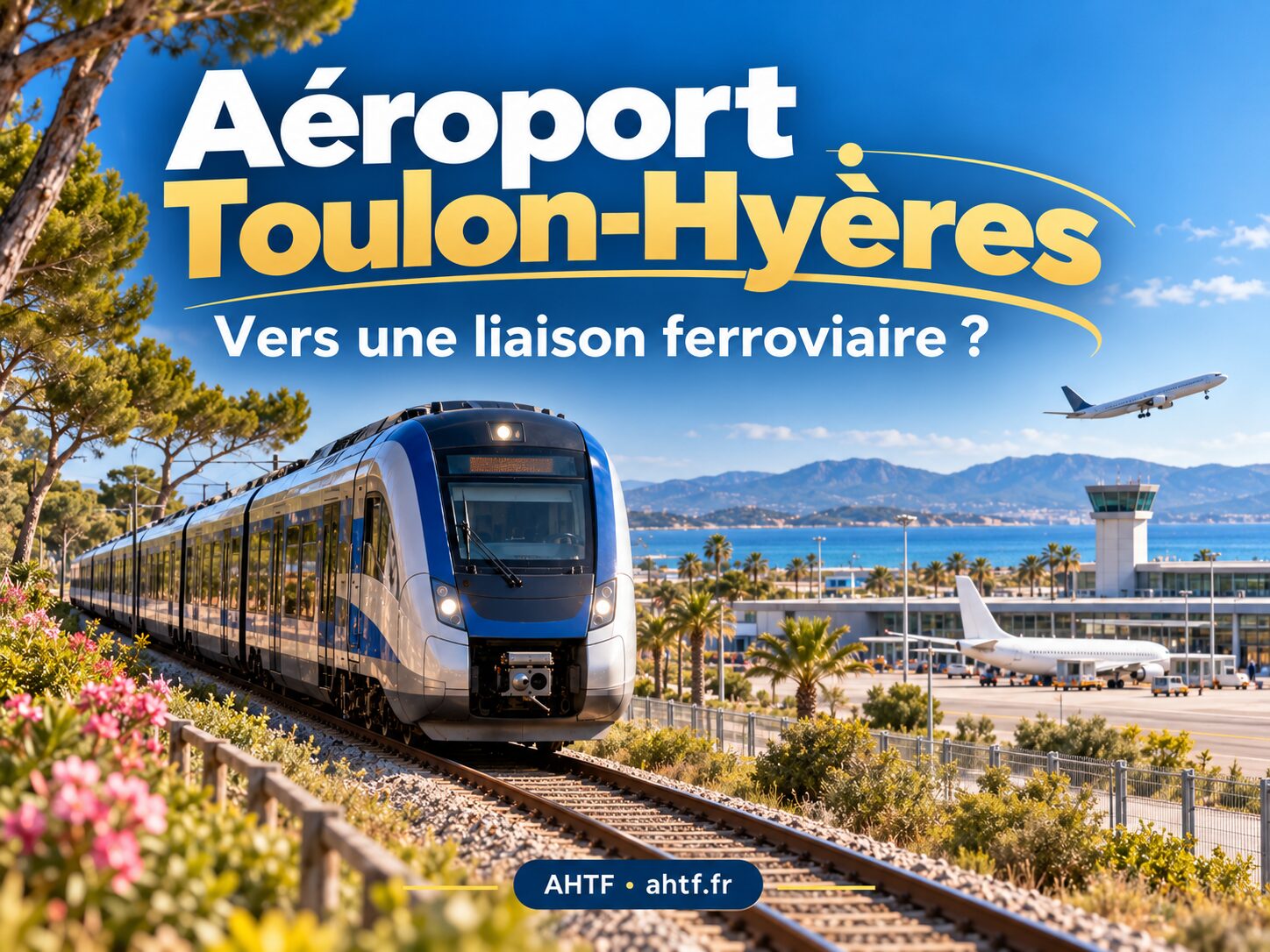 Image d'illustration, desserte de l'aéroport Toulon-Hyères